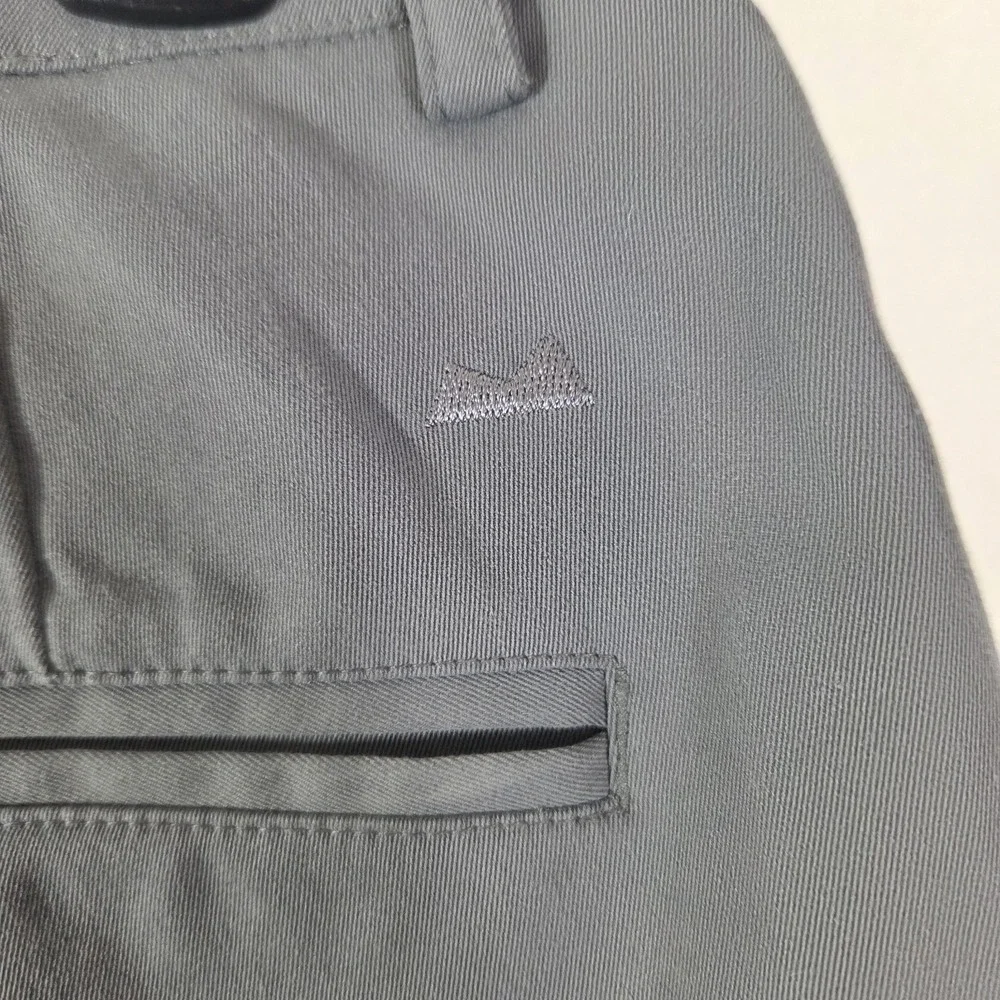 Myles Tour Performance Golf Shorts Mens 32 Gray Stretch Flat Front Lightweight C